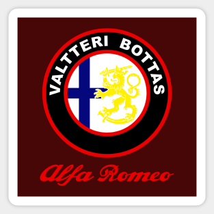 F1 Alfa Bottas Sticker